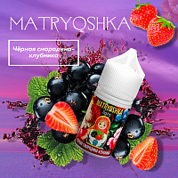 Жидкость MATRYOSHKA salt Черная смородина - клубника 30ml. 20 мг light