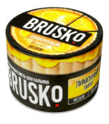 Бестабачная смесь для кальяна BRUSKO, 50 г, Лимонный пирог, Medium