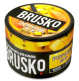 Бестабачная смесь для кальяна BRUSKO, 50 г, Тропический смузи, Medium