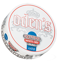 Табак жевательный Oden`s 13г Extreme White Dry Slim