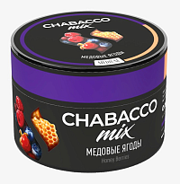 Бестабачная смесь  Chabacco Mix 50gr (Medium, Honey Berries) Медовые ягоды