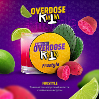 Табак для кальяна Overdose Frustyle (Кактус-лайм), 25 гр.