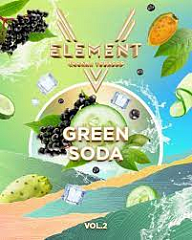 Табак для кальяна "Элемент" 25гр линейка "5 Элемент" Green Soda