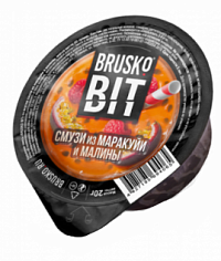 BRUSKO BIT СМУЗИ ИЗ МАРАКУЙИ И МАЛИНЫ 20 гр