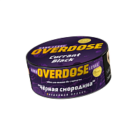 Табак для кальяна Overdose Curant Black (Чёрная смородина), 25 гр.