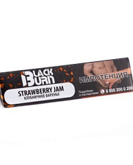 Табак для кальяна Black Burn Strawberry Jam (Клубничное Варенье) 25 гр
