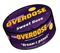 Табак для кальяна Overdose Sweet Rose (Ягоды с розой), 25 гр.