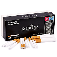 Сигаретные гильзы Korona CROWN - (200 шт.)