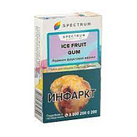 Табак для кальяна Spectrum Classic - ice fruit gum (ледяная фруктовая жвaчка) 40 гр