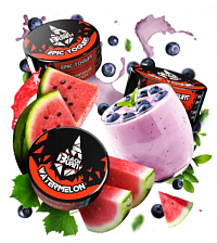 Табак для кальяна Black Burn Epic Yogurt (Черничный йогурт) 25 гр