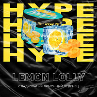 Hype Lemon Lolly (Сладковатый лимонный леденец) 50 гр.