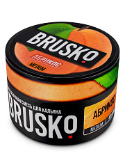 Бестабачная смесь для кальяна BRUSKO, 50 г, Абрикос, Medium