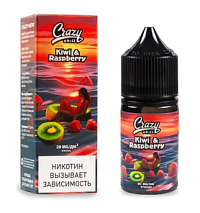 CRAZY CHILL Premium Strong Salt Kiwi & Raspberry, 20 мг/мл 30 мл