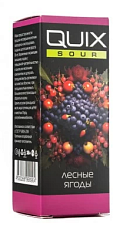 Жидкость QUIX (КУИКС) 30мл Sour (Соур) Лесные ягоды