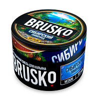 Бестабачная смесь для кальяна BRUSKO, 50 г, Сибирский лимонад, Medium