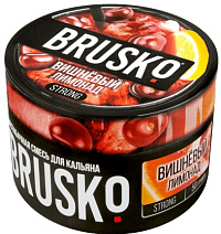 Бестабачная смесь для кальяна BRUSKO, 50 г, Вишневый лимонад, Strong