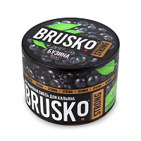 Бестабачная смесь для кальяна BRUSKO, 50 г, Бузина, Strong.