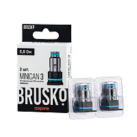 Испаритель BRUSKO MINICAN 3 (PRO), AF Mesh Coil, 0.8 Ом. 1 шт