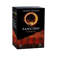 Уголь для кальяна Fanconi (Фанкони 25 мм) 72 шт