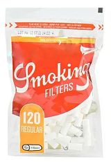 Фильтры для самокруток SMOKING REGULAR CLASSIC *120*25*8