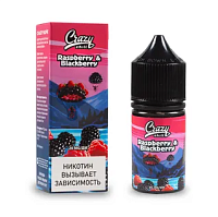 CRAZY CHILL Premium Strong Salt Raspberry Blackberry, 20 мг/мл 30 мл