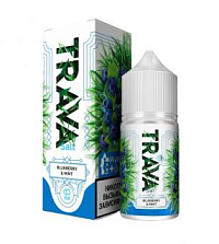 Жидкость Trava Strong 30 мл Черника с мятой Blueberry & Mint, МТ