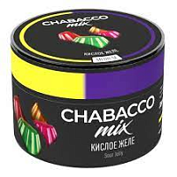 Бестабачная смесь  Chabacco Mix 50gr (Medium, Sour jelly) Кислое желе