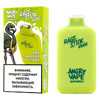 ANGRY VAPE RAGE STICK М 4000, Киви с маракуйей и гуавой, электронный испаритель