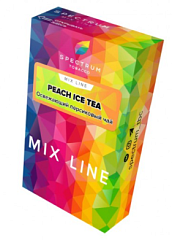 Табак для кальяна Spectrum Mix Line - Peach Ice Tea (освежающий персиковый чай), 40 гр