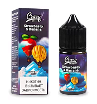 CRAZY CHILL Premium Strong Salt Strawberry Banana, 20 мг/мл 30 мл