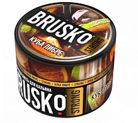 Бестабачная смесь для кальяна BRUSKO, 50 г, Куба либре, Strong