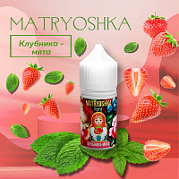 Жидкость MATRYOSHKA salt  Клубника - Мята 30ml. 20 мг light