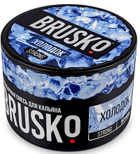 Бестабачная смесь для кальяна BRUSKO, 50 г, Холодок, Strong