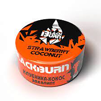 Табак для кальяна Black Burn Strawberry Coconut (Клубника с кокосом и эвкалиптом) 25 гр
