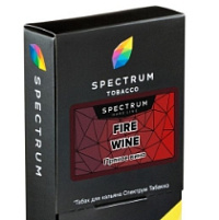 Табак для кальяна Spectrum Hard, FIRE WINE HL, 40 гр