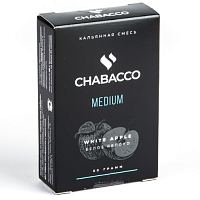 Бестабачная смесь Chabacco 50gr (White Apple) Белое яблоко