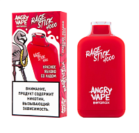 ANGRY VAPE RAGE STICK М 4000, Красного яблока со льдом, электронный испаритель