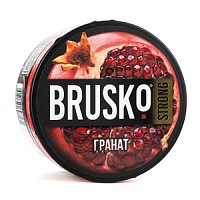 Бестабачная смесь для кальяна BRUSKO, 50 г, Гранат, Strong