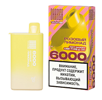 Электронная система доставки никотина одноразового использования DABBLER 6000 с ароматом розового лимонада, 20 мг/см3, 14 мл