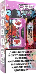 Электронная сигарета CRZ 10000  Cherry yogurt (вишневый йогурт)