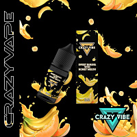 Жидкость Crazy Vibe co вкусом Сладкий банан с медовой дыней 20мг strong