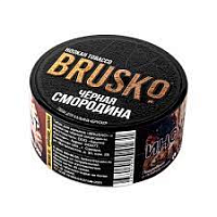 Табак для кальяна BRUSKO, с ароматом чёрной смородины, 25 г.