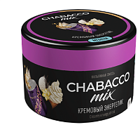 Бестабачная смесь Chabacco Mix 50gr (Medium, Creamy energy drink) Кремовый энергетик