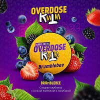 Табак для кальяна Overdose Brumblebee (Клубника, ежевика, голубика), 25 гр.