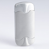 Зажигалка газовая "Классика", 3 х 6 см, серебро 2768050
