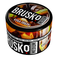 Бестабачная смесь для кальяна BRUSKO, 50 г, Куба либре, Medium