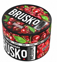 Бестабачная смесь для кальяна BRUSKO, 50 г, Вишня, Medium