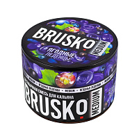 Бестабачная смесь для кальяна BRUSKO, 50 г, Ягодные леденцы, Medium